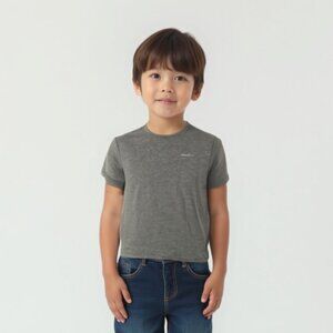 ✨ Eddie Bauer Boys Grey Minimalist Tee / PJ Top - Size L ✨